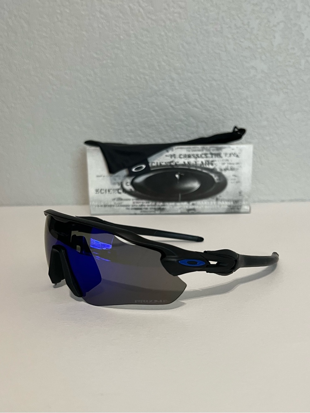 Oakley Radar Sapphire Iridium Sunglasses - Picture 4 of 8